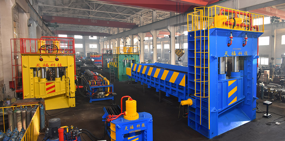 1600廢金屬液壓打包機